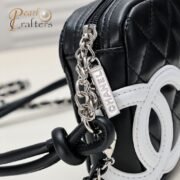 Chanel Ligne Cambon Bowling Bag Small Shoulder Bag Handbag - Image 7