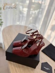 ⁦Saint Laurent YSL Heels Sandals Shoes⁩ - الصورة ⁦5⁩