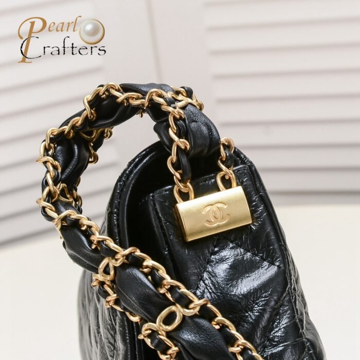 Chanel 23K Wide Shoulder Straps Shoulder Bag Handbag - Image 7