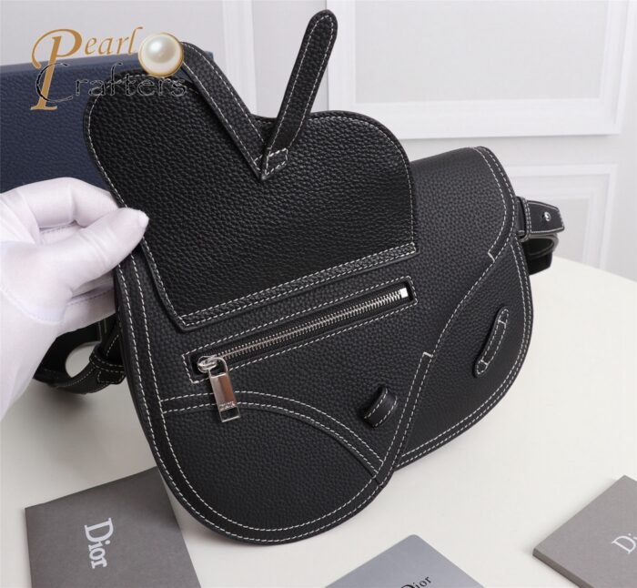 ⁦DIOR Saddle Men  Embroidery Crossbody Bag 10A⁩ - الصورة ⁦6⁩