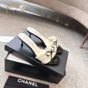 25s Chanel bow high-heeled sandals - Image 2