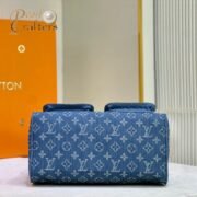 ⁦Louis Vuitton LV LV Monogram Neo Speedy Denim Shoulder Bag Handbag M44472⁩ - الصورة ⁦7⁩