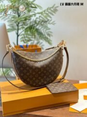 ⁦Louis Vuitton M46311 Hobo Loop Shoulder Bag Handbag⁩ - الصورة ⁦2⁩