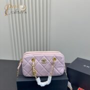 Chanel 23B Gold Coin Mobile Phone Bag Handbag Shoulder Crossbody Bag