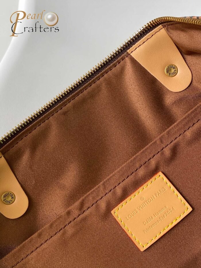 Louis Vuitton 10A Handbag Shoulder Bag Top Mirror Quality Version Speedy 18 BandoulièreDamier N40534 - Image 9