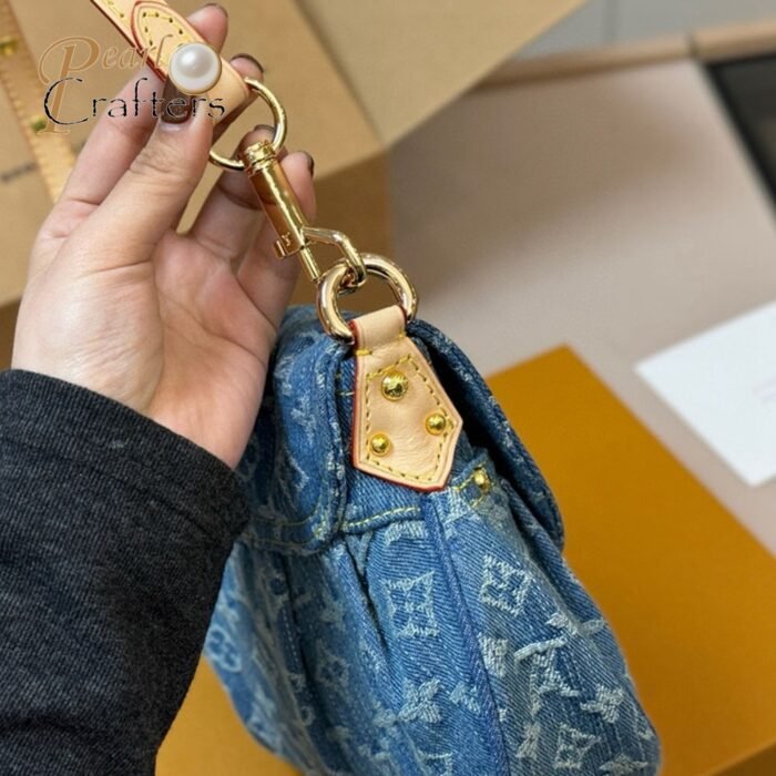Louis Vuitton LV Sunset Denim Handbag Shoulder Bag - Image 7