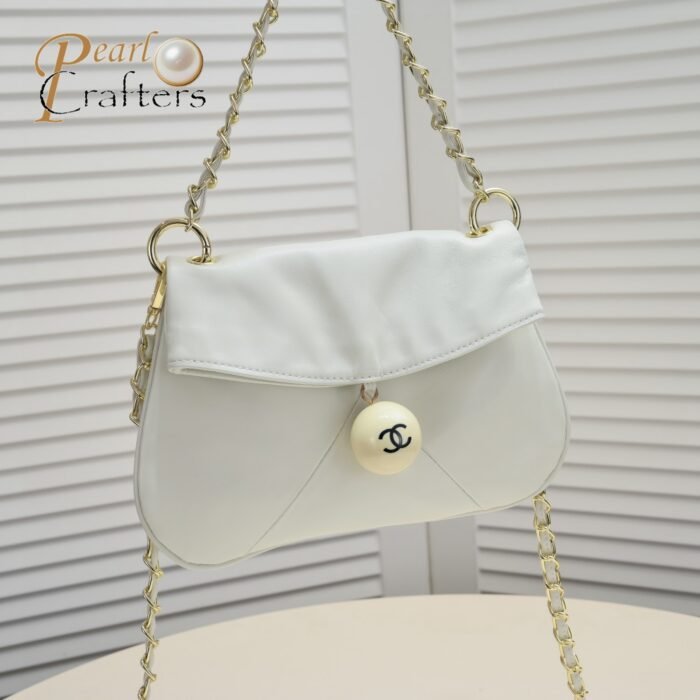⁦Chanel 24P Hobo Vintage Table Tennis Handbag Shoulder Bag Handbag⁩ - الصورة ⁦5⁩