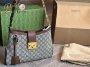 Gucci Padlock Tote Bag Shoulder Bag Handbag - Image 6