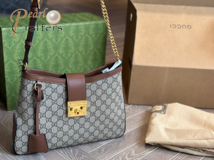 Gucci Padlock Tote Bag Shoulder Bag Handbag - Image 6