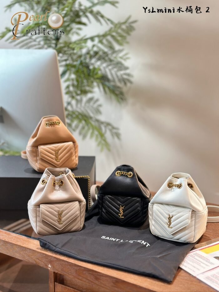 YSL Saint Laurent Mini Bucket Bag Shoulder Bag Crossbody Bag - Image 1