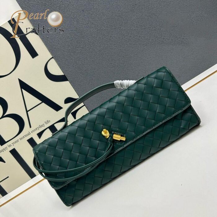 Bottega Veneta BV Clutch Intrecciat Braided Leather Clutch Bag Clutch Bag - Image 8