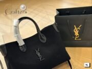⁦YSL Saint Laurent Tote Shoulder Bag Handbag⁩ - الصورة ⁦2⁩