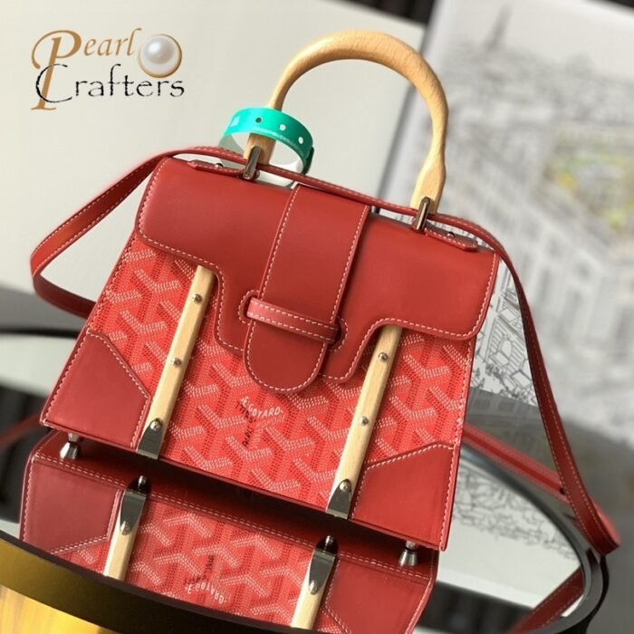 ⁦Goyard Saïgon Structuré Mini Bag Shoulder Bag Handbag（10a mirror version）⁩ - الصورة ⁦12⁩