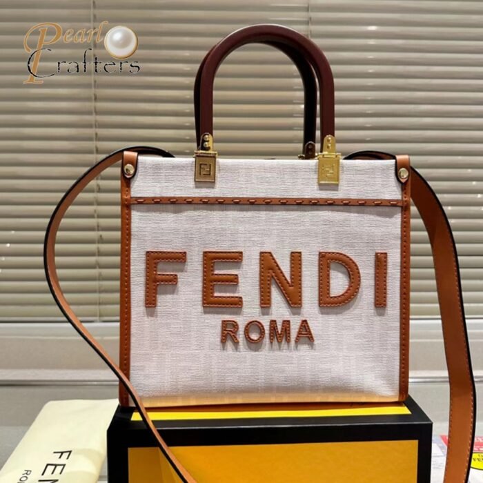 ⁦FENDI Sunshine Hot Stamping Bags Small Bag⁩ - الصورة ⁦8⁩