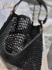 Saint Laurent 10A Handbag Shoulder Bag Top Mirror Quality Version OXALIS Woven Shoulder Bag - Image 6
