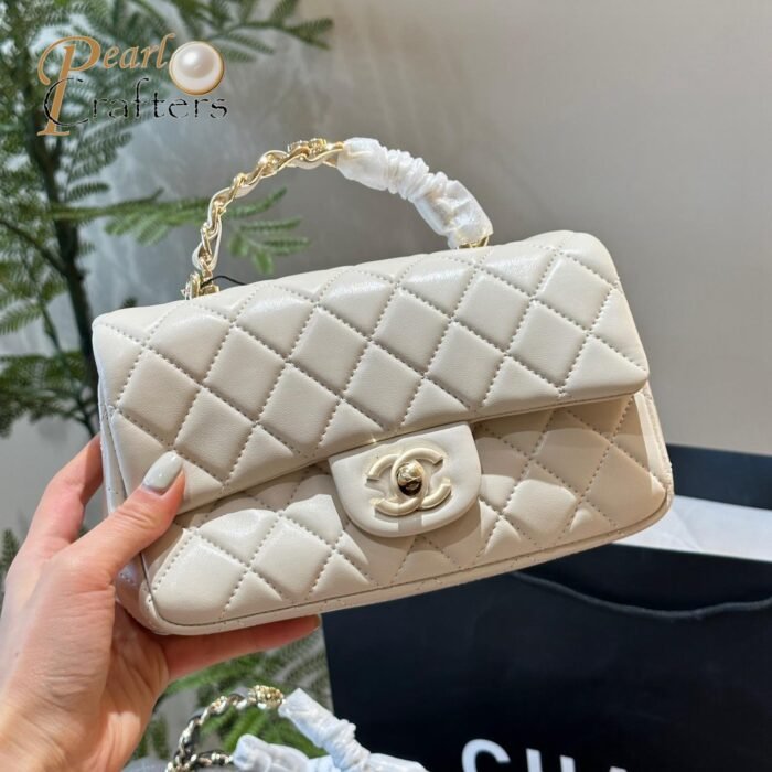 CHANEL HANDLE MINI CF Handbag - Image 3
