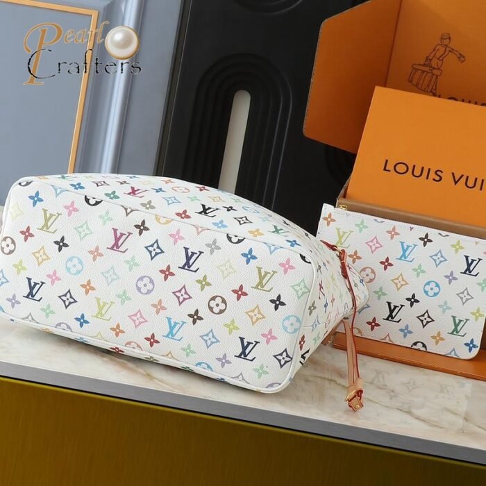 ⁦Louis Vuitton LV   Neverfull Tote Bag Shopper Shoulder Bag⁩ - الصورة ⁦5⁩