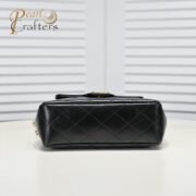 ⁦Chanel 22P Hobo Shiny Crumpled Calfskin Small Shoulder Bag Handbag⁩ - الصورة ⁦4⁩