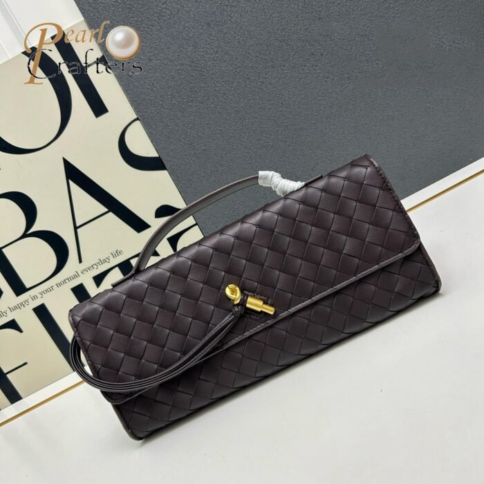 Bottega Veneta BV Clutch Intrecciat Braided Leather Clutch Bag Clutch Bag - Image 4