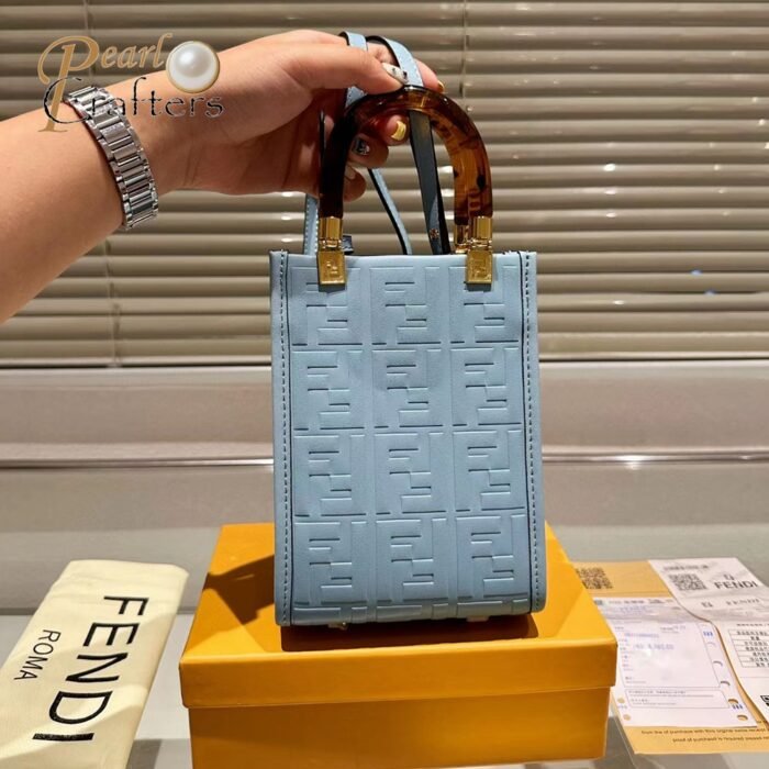 FENDI Sunshine Texture Mini Bag - Image 5
