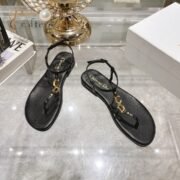 ⁦Dior 2024 C'est Flat Round Toe Women's Slipper Sandals⁩ - الصورة ⁦2⁩