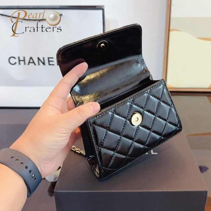 Chanel WOC handle Kelly small waist bag 15cm - Image 4
