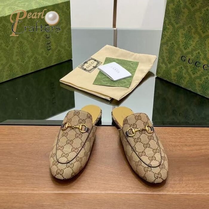 Gucci Re-Edition Princetown Round Toe Pull-On Toe Slippers Sandals Shoes - Image 5