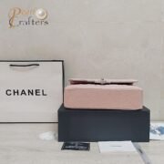 Chanel leather caviar CF series diamond bag - Image 4