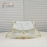 Chanel 24P Hobo Vintage Table Tennis Handbag Shoulder Bag Handbag