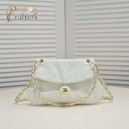 Chanel 24P Hobo Vintage Table Tennis Handbag Shoulder Bag Handbag