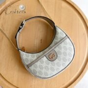 ⁦Gucci Marmnt Half Moon Shoulder Bag Handbag⁩ - الصورة ⁦13⁩