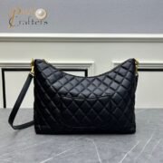 ⁦Chanel Hobo Calf Leather Shoulder Bag Handbag⁩ - الصورة ⁦3⁩