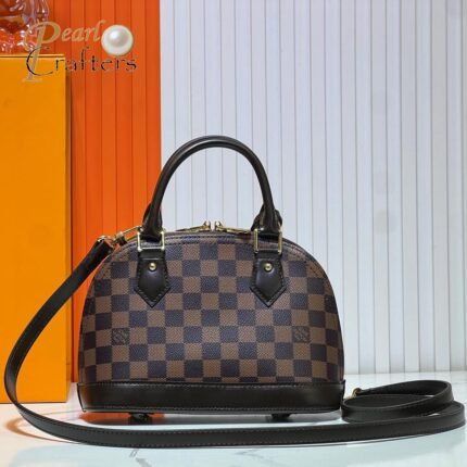 Louis Vuitton Alma BB Damier Ebene -Women -Handbags
