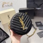⁦SAINT LAURENT YSL Vinyle Shoulder Bag⁩ - الصورة ⁦2⁩