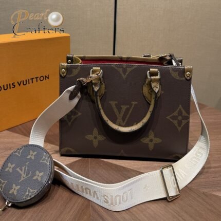 Louis Vuitton Giant Monogram Onthego PM Handbag(10a mirror version)