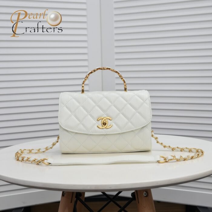 ⁦Chanel Handle Double C  Shoulder Bag Handbag⁩ - الصورة ⁦1⁩