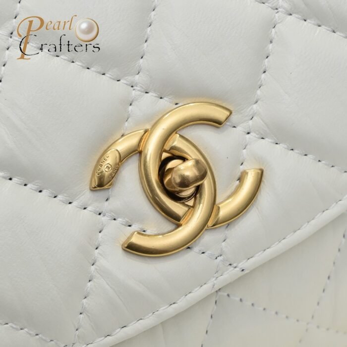 ⁦Chanel Handle Double C  Shoulder Bag Handbag⁩ - الصورة ⁦6⁩