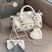 Balenciaga Le Cagole Leather Duffle Bag - Image 3