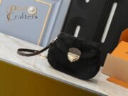 ⁦Louis Vuitton LV Monogram Denim Sunset M13347 Shoulder Bag Handbag⁩ - الصورة ⁦9⁩