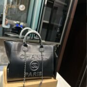 Chanel 24A Tote Bag Shopping Bag Shoulder Handbag - Image 4