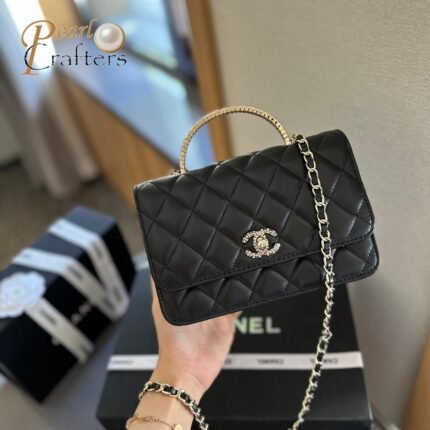 Chanel  Fortune Pearl-Handle Bag