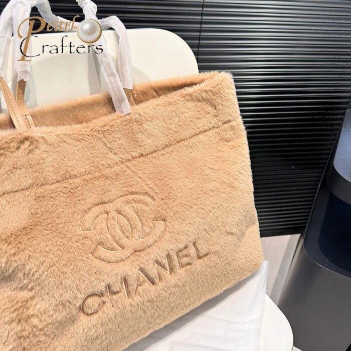 Chanel Fluffy Hairy Tote Handbag 41182 - Image 12