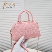 Chanel 24c Vintagep Hilton Bag Pink Shoulder Bag Handbag - Image 5