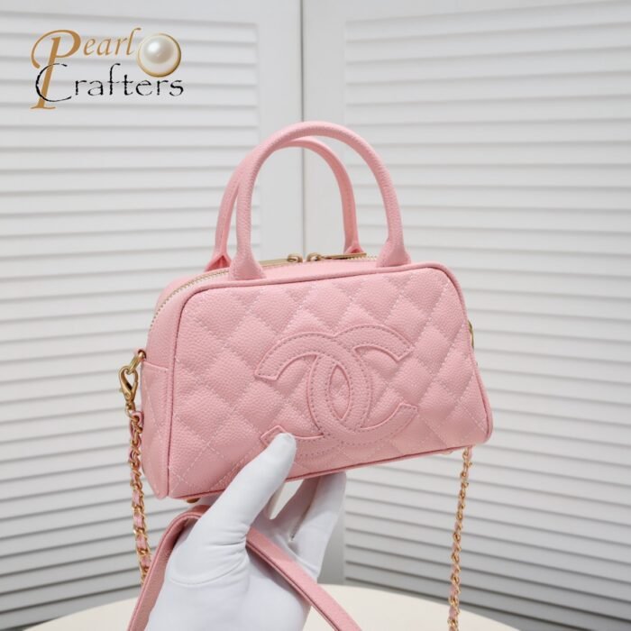 Chanel 24c Vintagep Hilton Bag Pink Shoulder Bag Handbag - Image 5