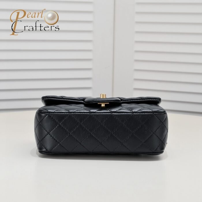 Chanel Cross Body Metal Ball Chain Shoulder Bag Handbag - Image 4
