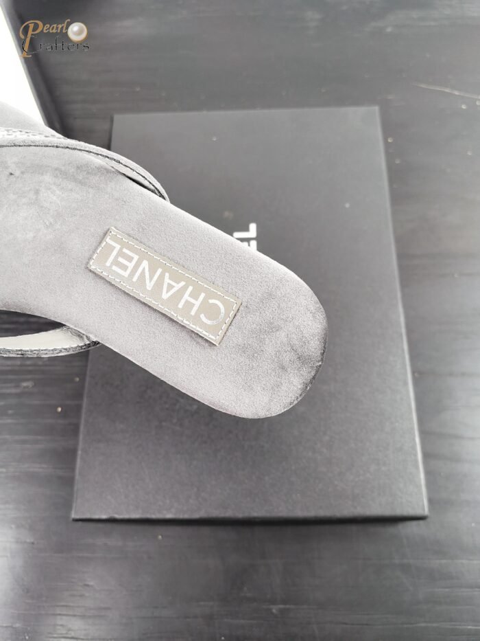 Chanel Clip Toe Slipper Sandals Casual Shoes - Image 7