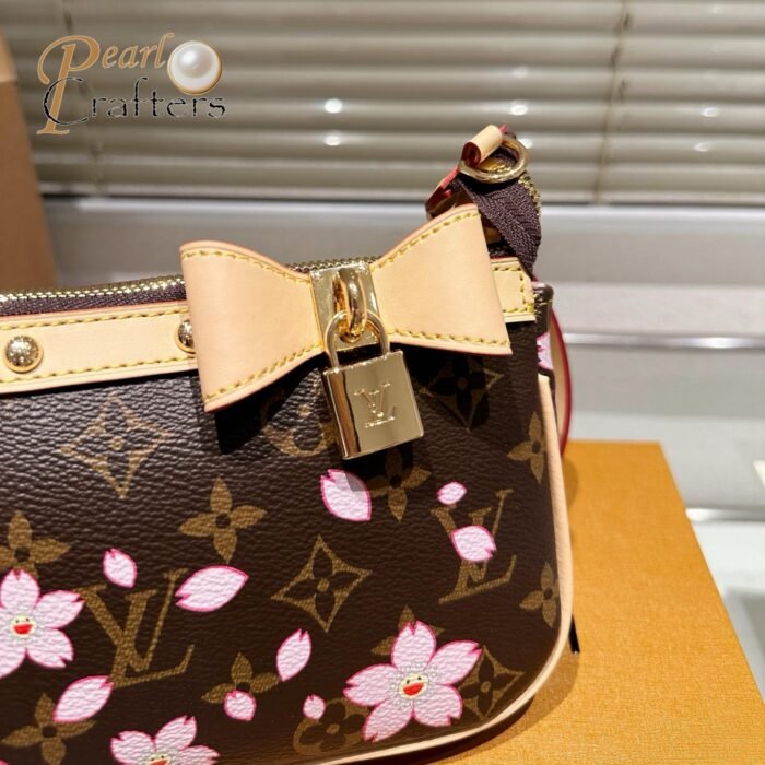Louis Vuitton LV Takashi Murakami CHERRY BLOSSOM Cherry Shoulder Handbag M13666 - Image 10