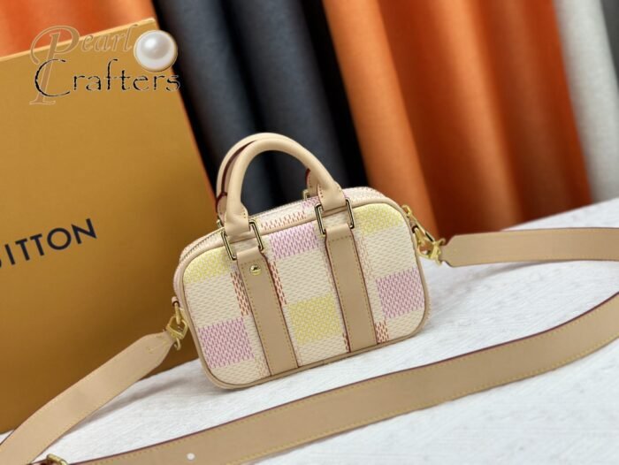 ⁦Louis Vuitton Nano Porte Documents Voyage N40643 M82770 Shoulder Bag Handbag⁩ - الصورة ⁦4⁩