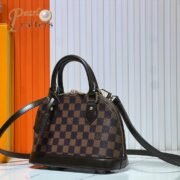 Louis Vuitton Alma BB Damier Ebene -Women -Handbags - Image 4
