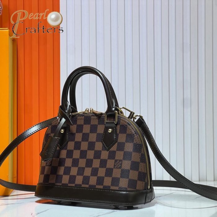 Louis Vuitton Alma BB Damier Ebene -Women -Handbags - Image 4